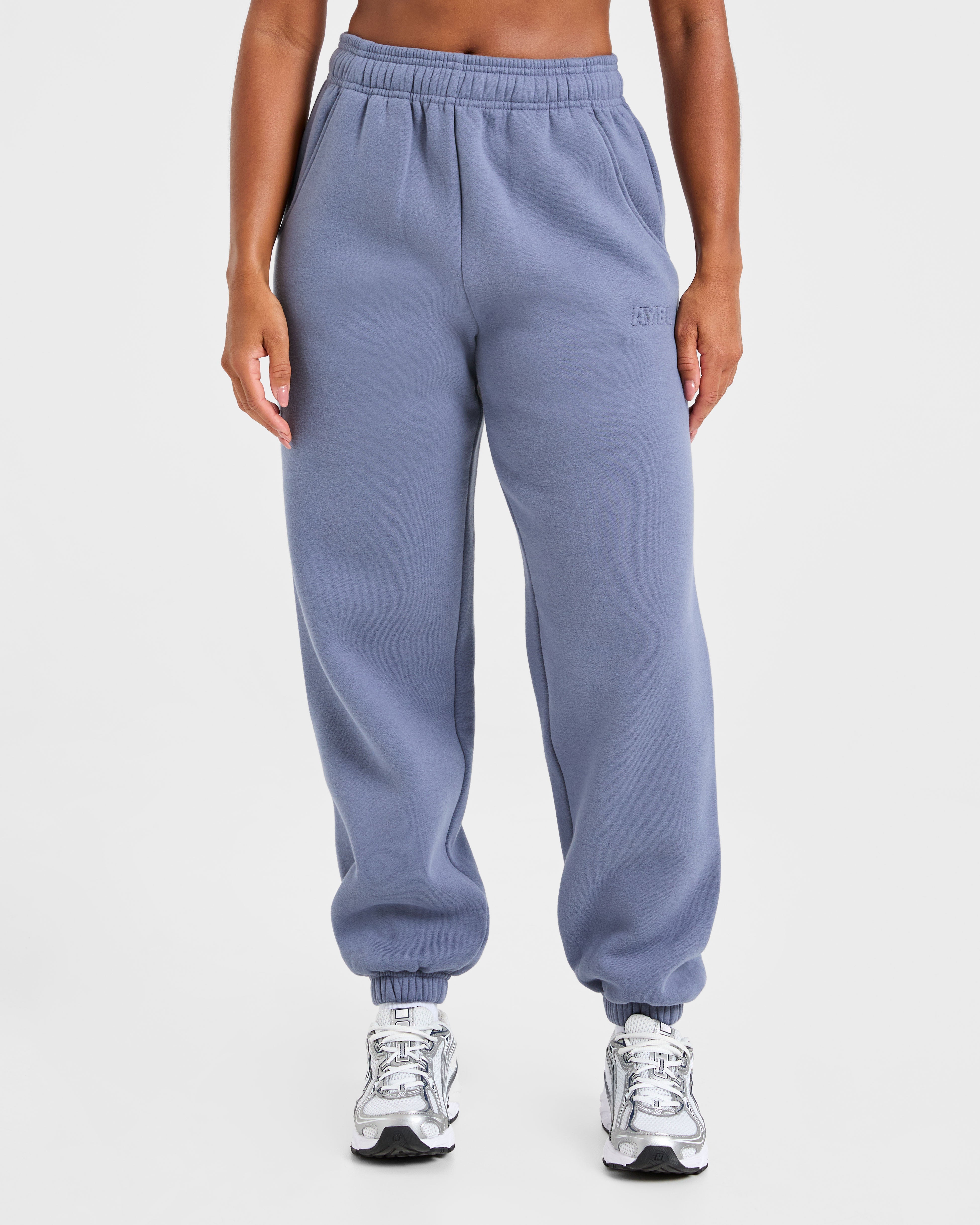 Classic Plush Oversized Joggers - Slate