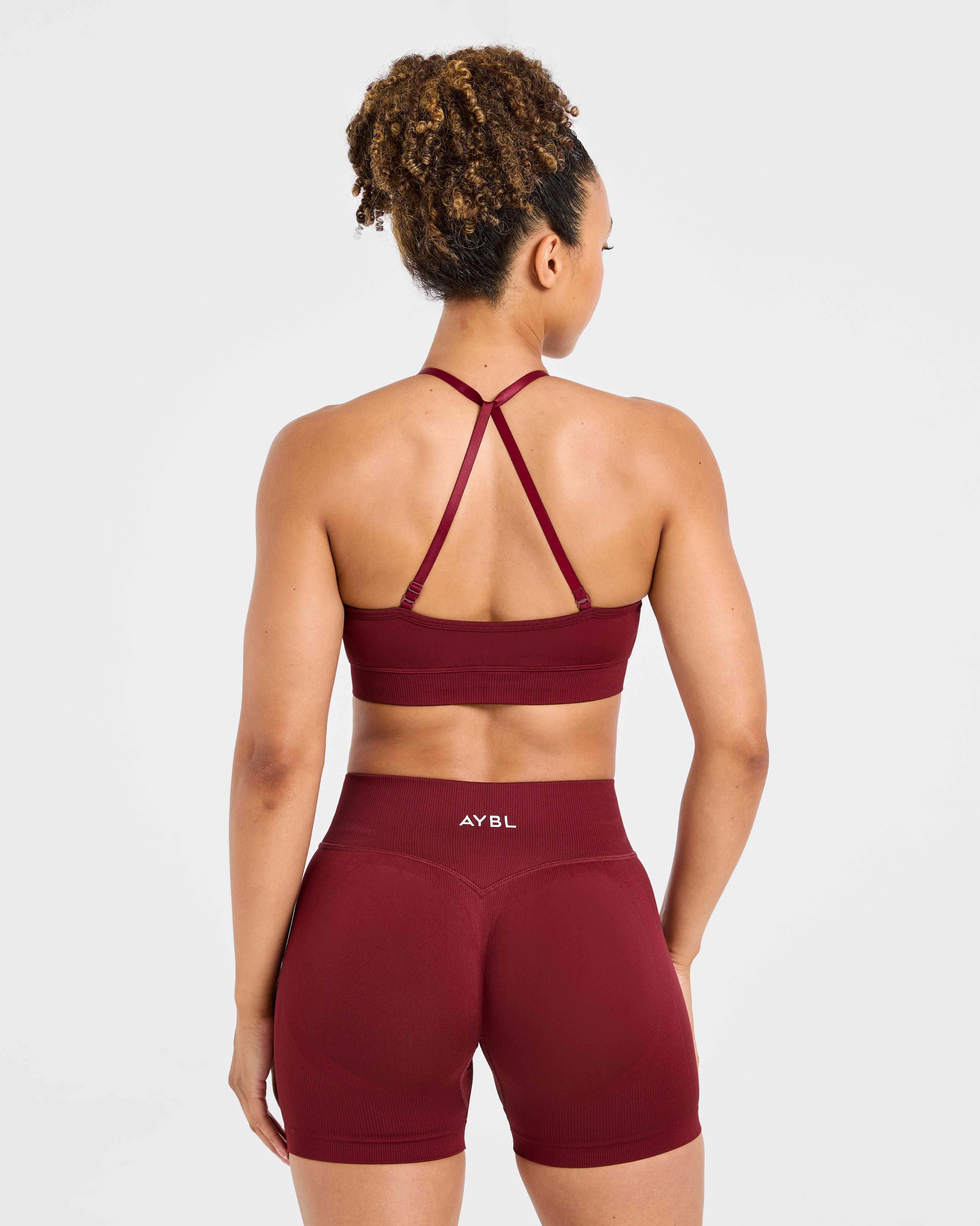 Adapt Seamless Sports Bra - Autumn Red