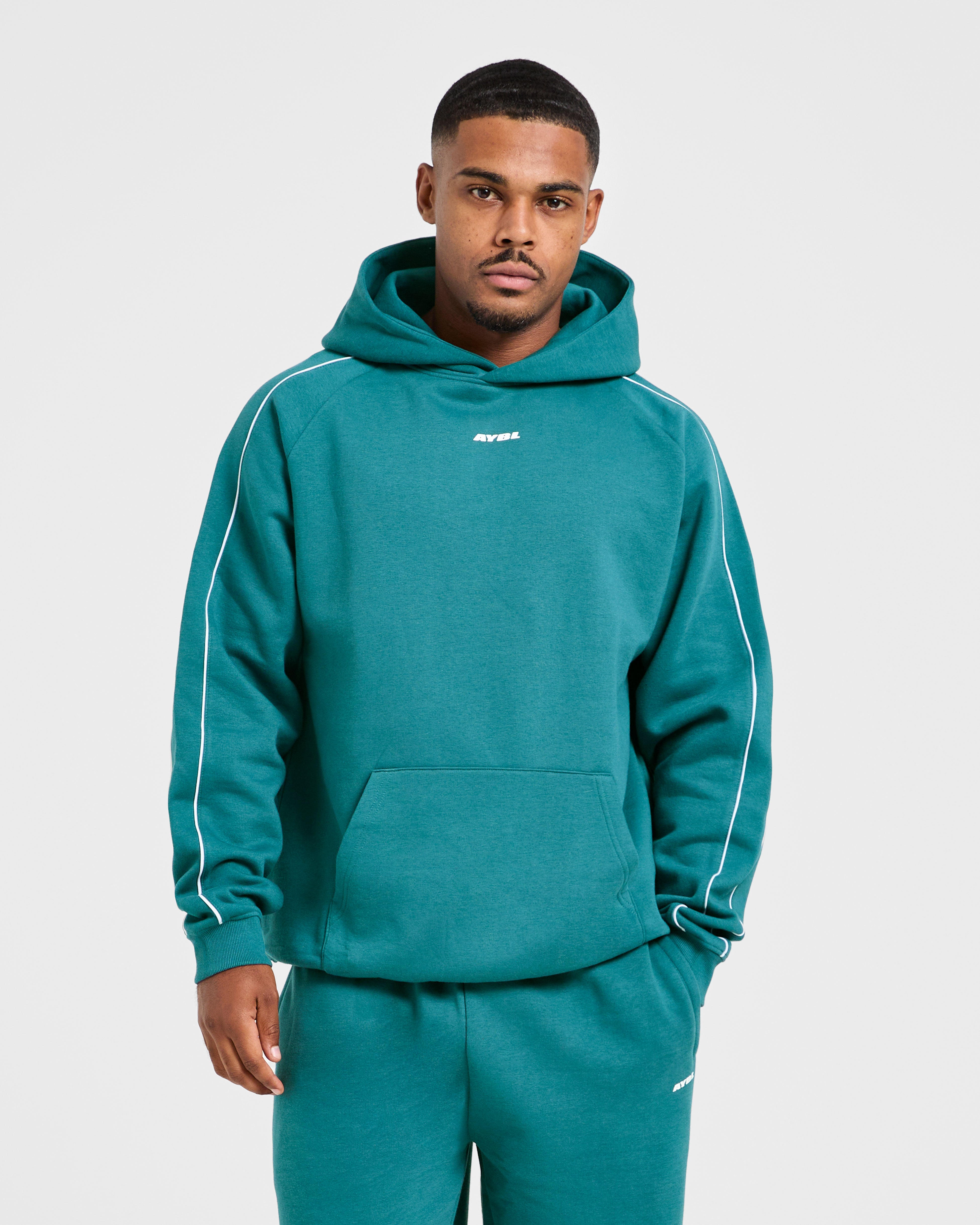 Restore Oversized Hoodie - Deep Teal