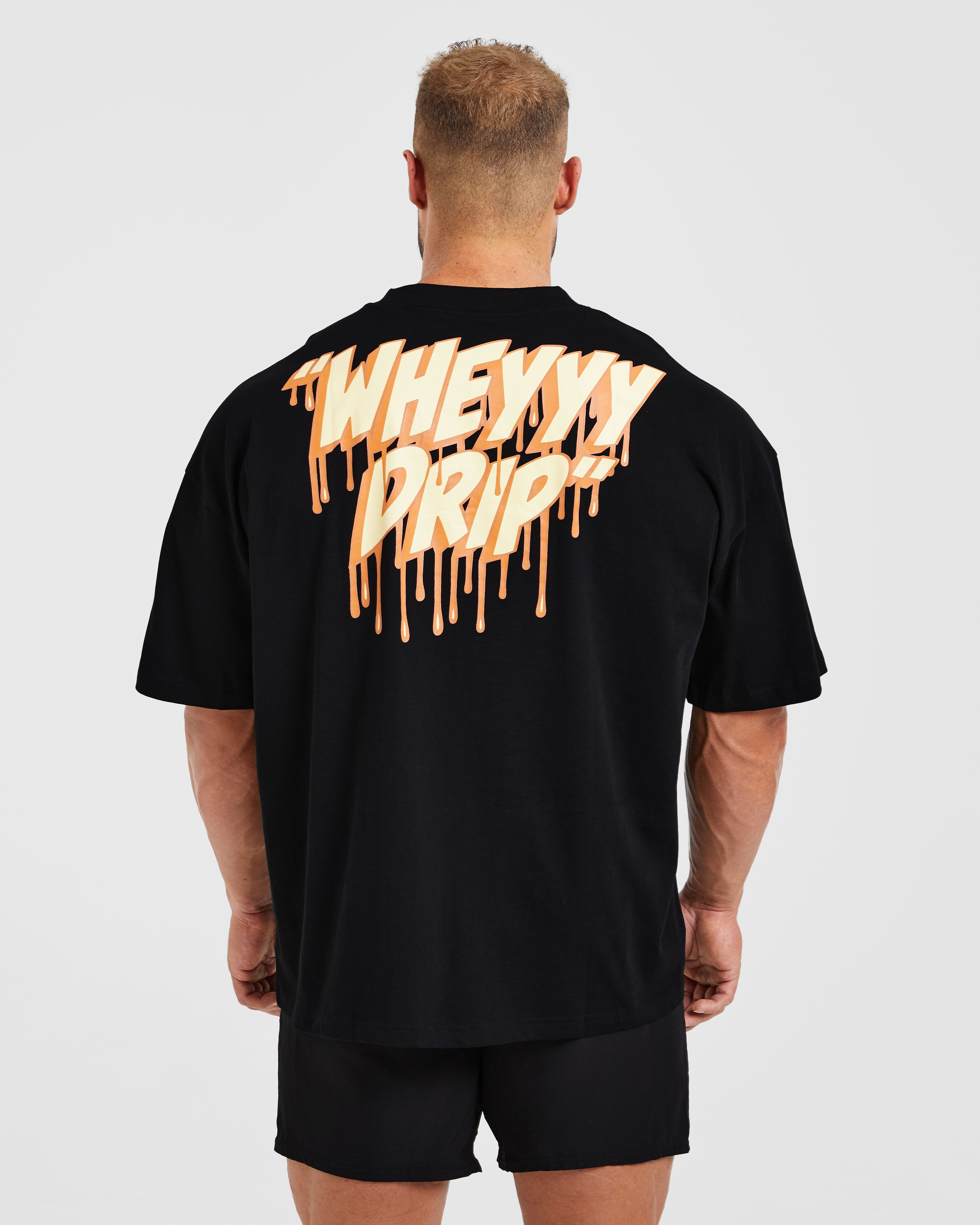Wesley Vissers X Wheyyy Drip Oversized T Shirt - Black