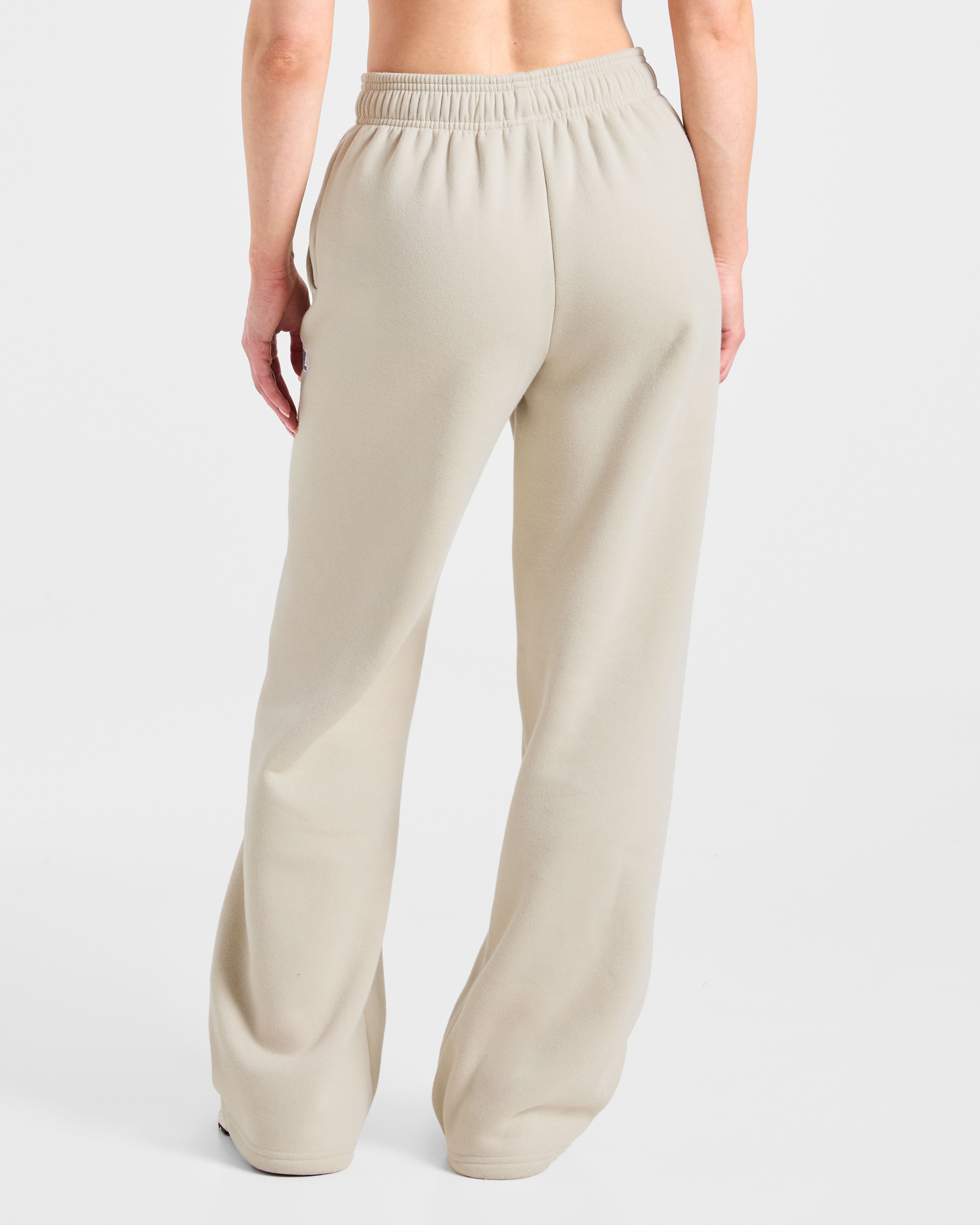Sports Essentials Oversized Straight Leg Joggers - Sand
