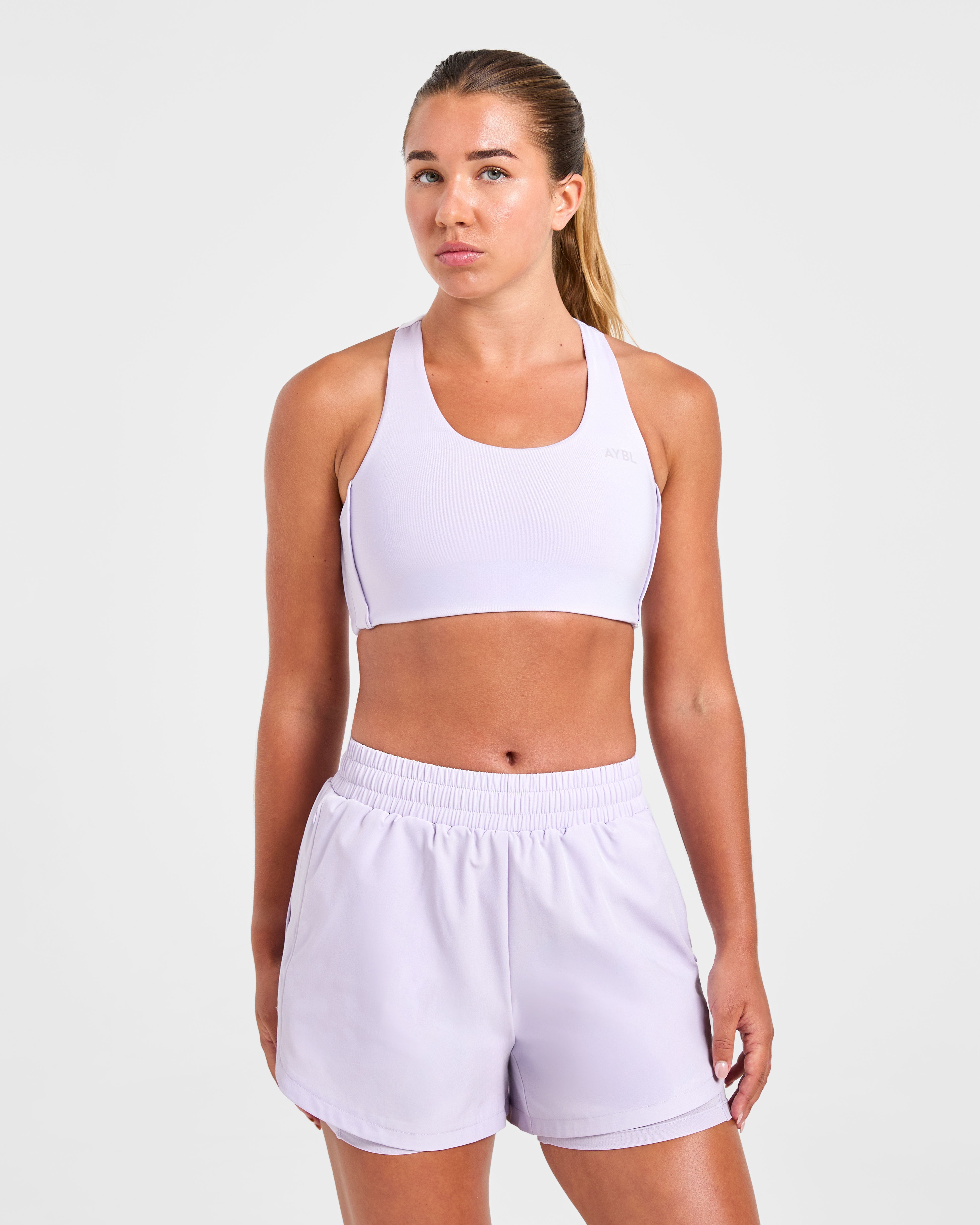 Run Sports Bra – Ice Lilac Run Sports Bra - Ice Lilac