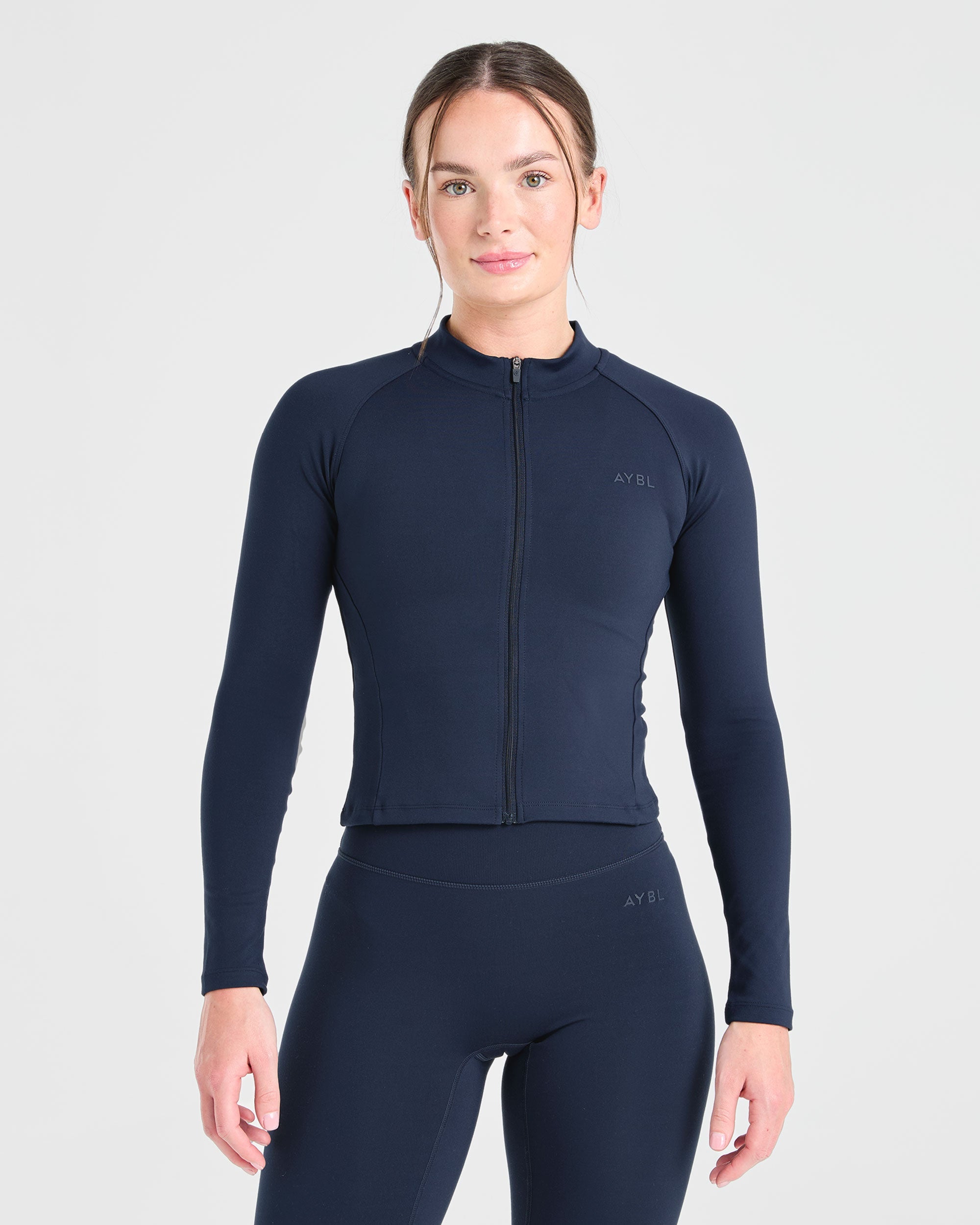Staple Zip Jacket – Navy Staple Zip Jacket - Navy