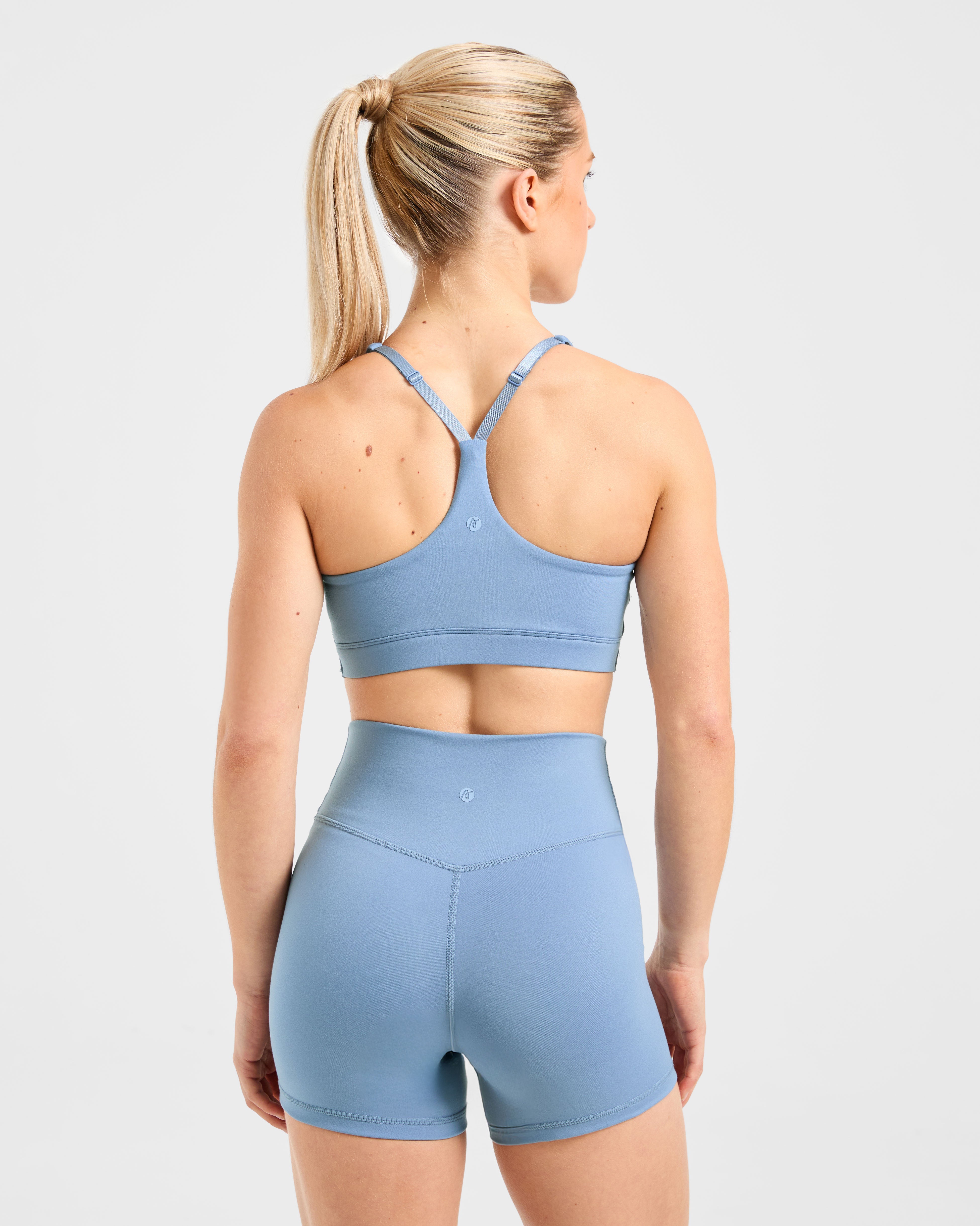 Staple Sports Bra - Slate Blue