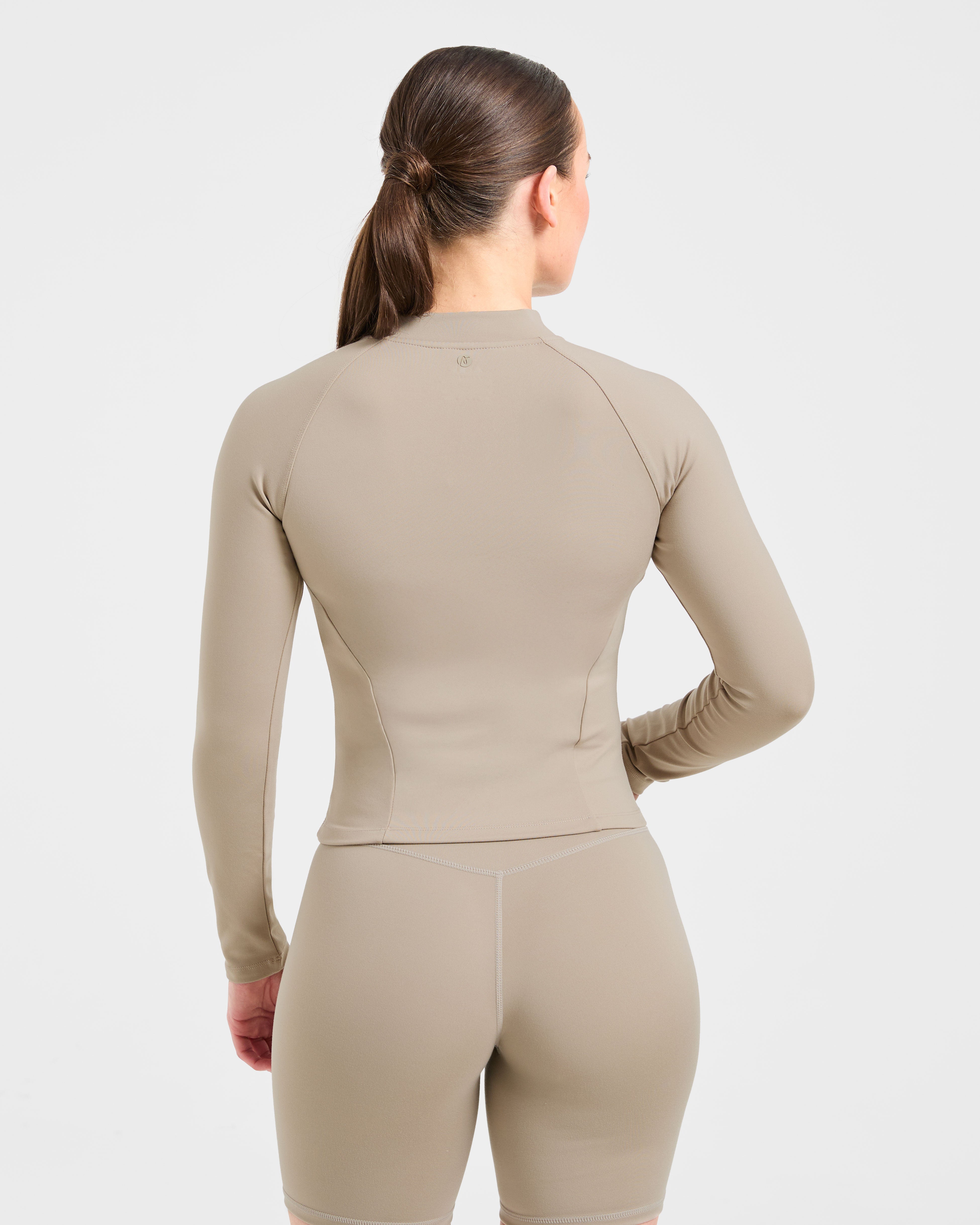 Staple Zip Jacket - Muted Taupe