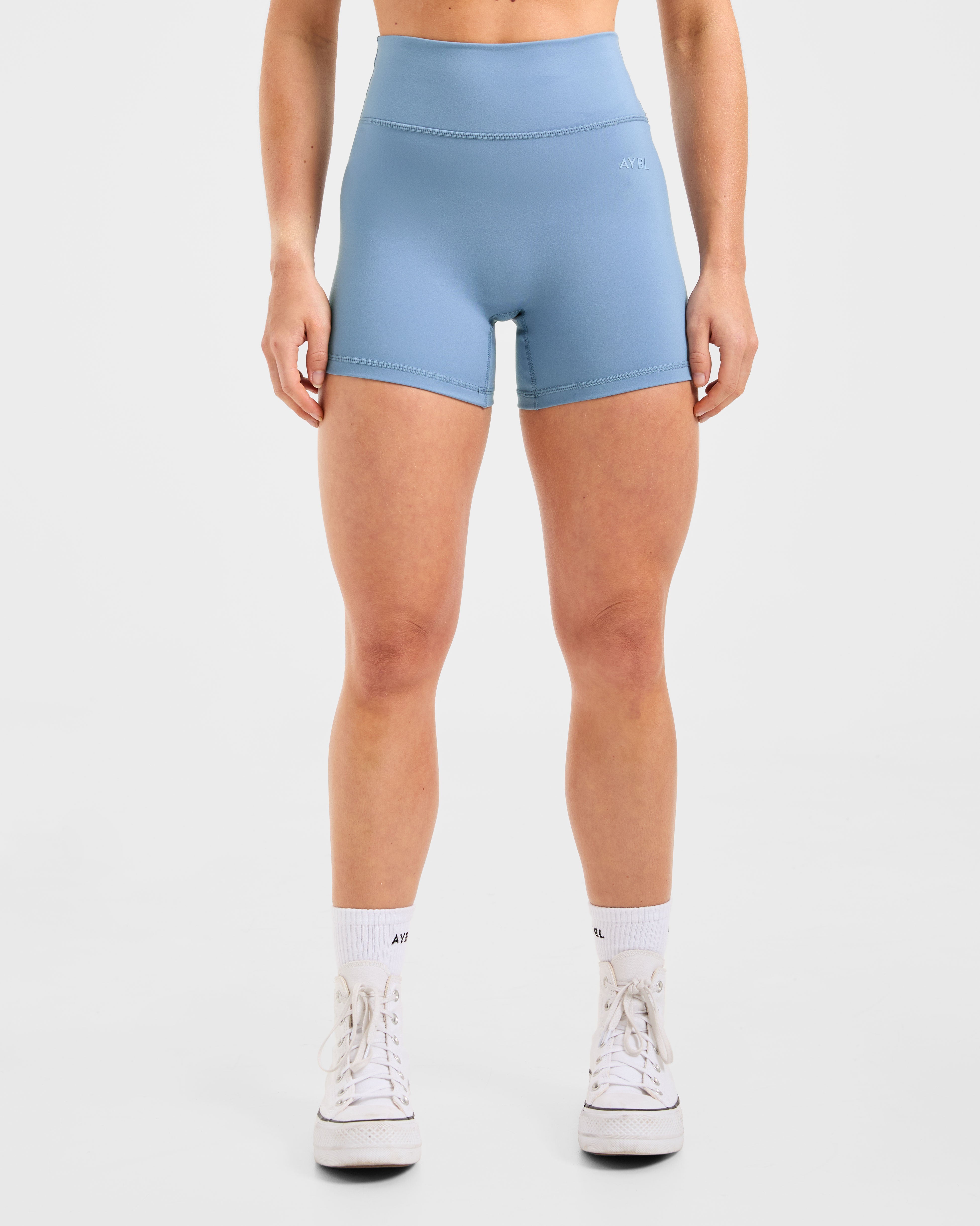 Staple Shorts - Slate Blue