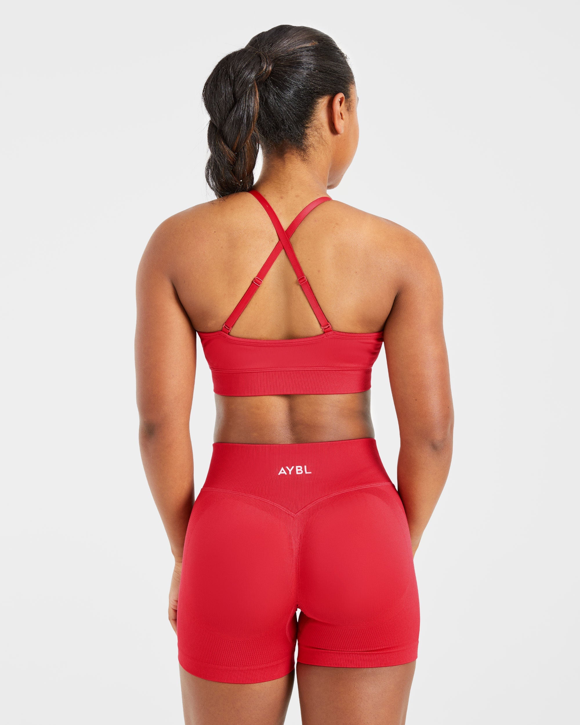 Adapt Seamless Sports Bra - Salsa Red