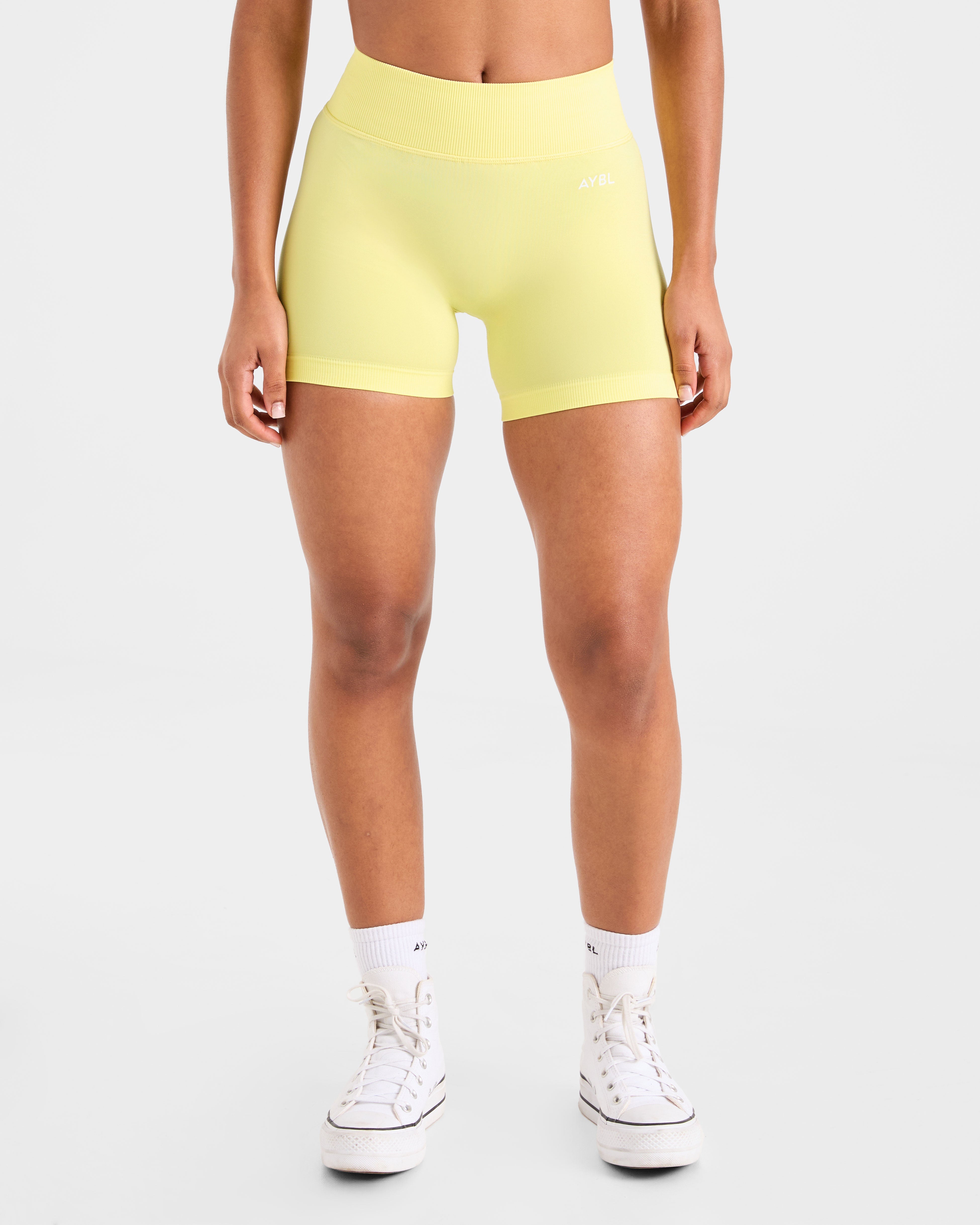 Adapt Seamless Shorts | 4.5" - Spring Yellow