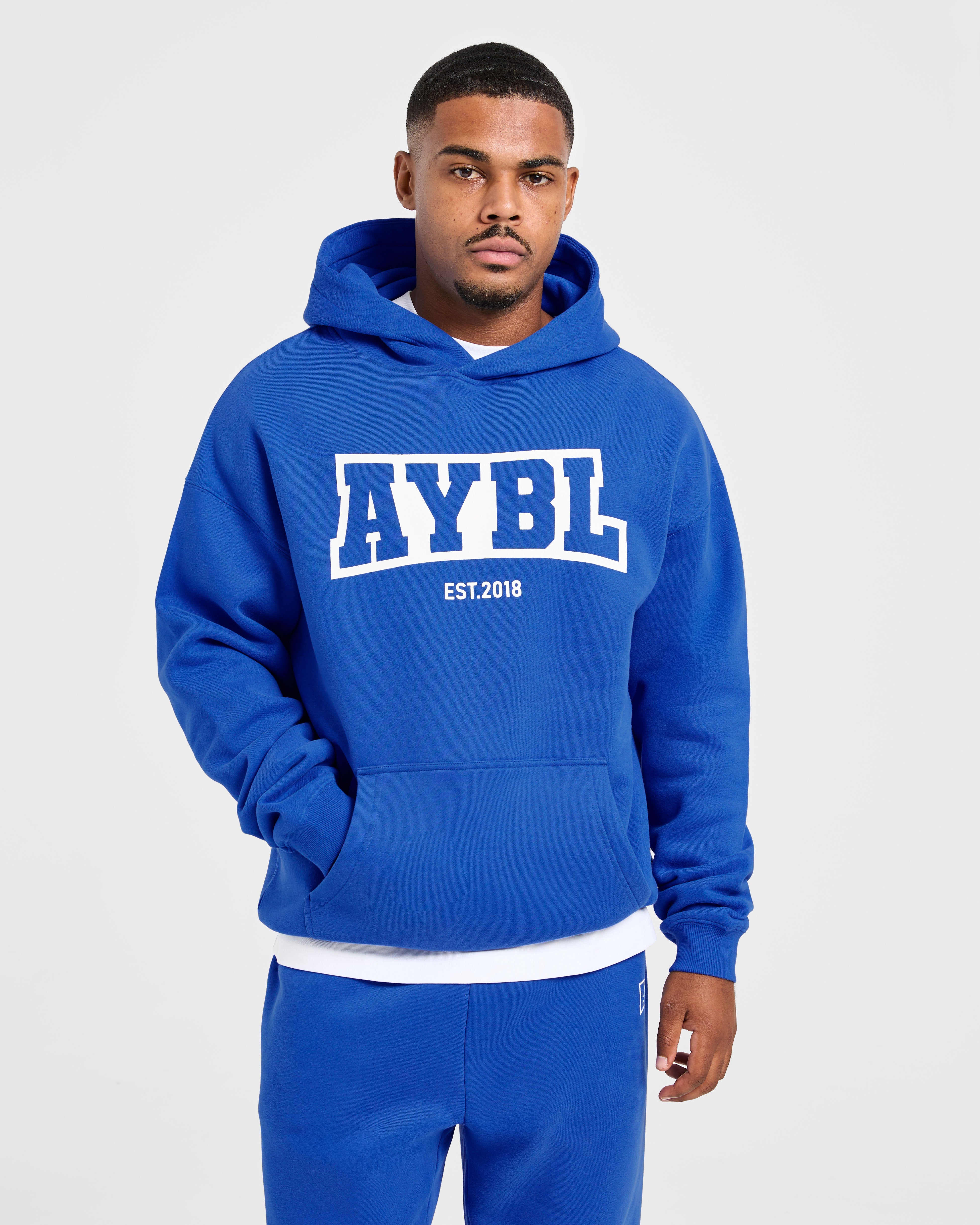 Academy Oversized Hoodie - Cobalt