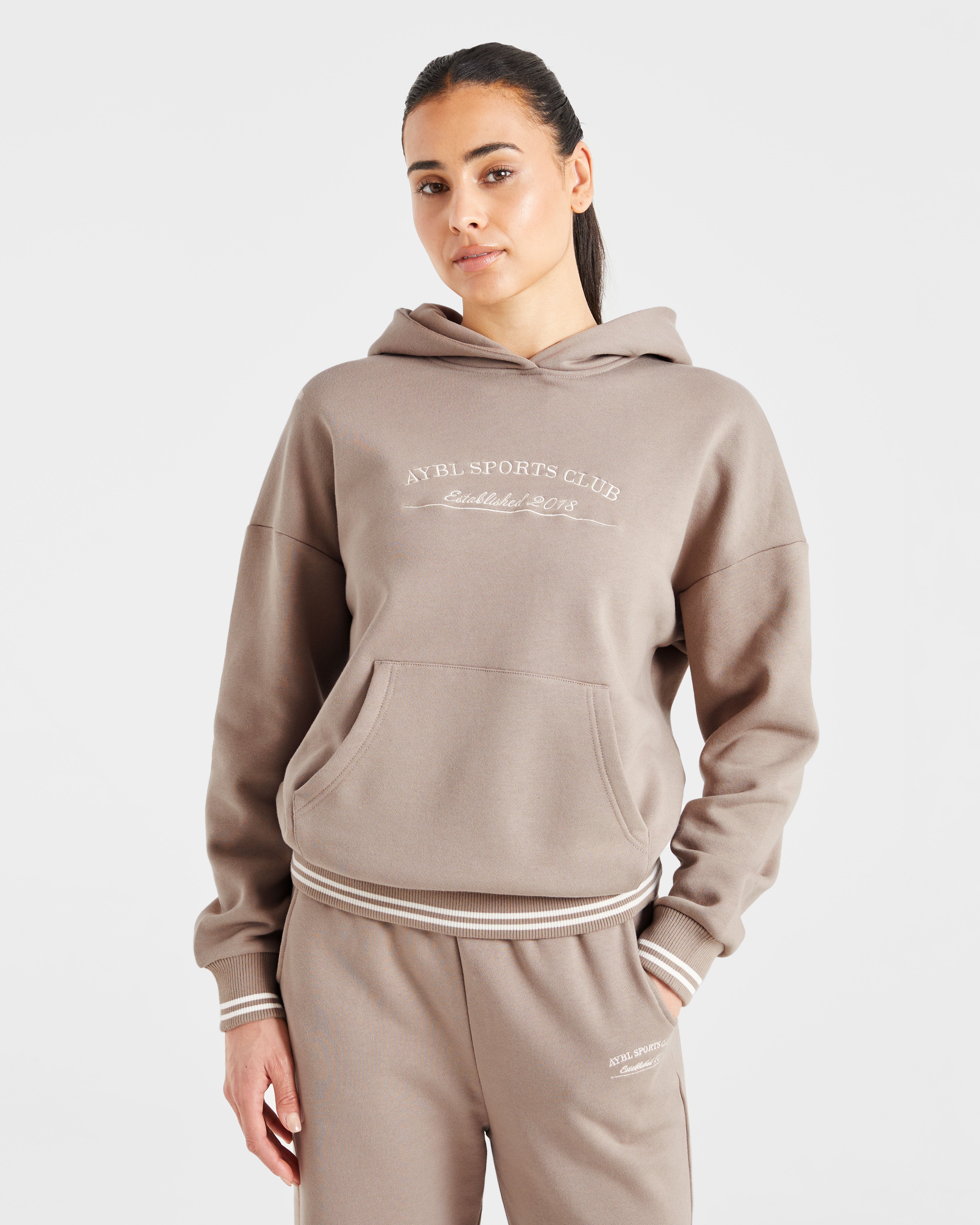 Courtside Hoodie - Mocha