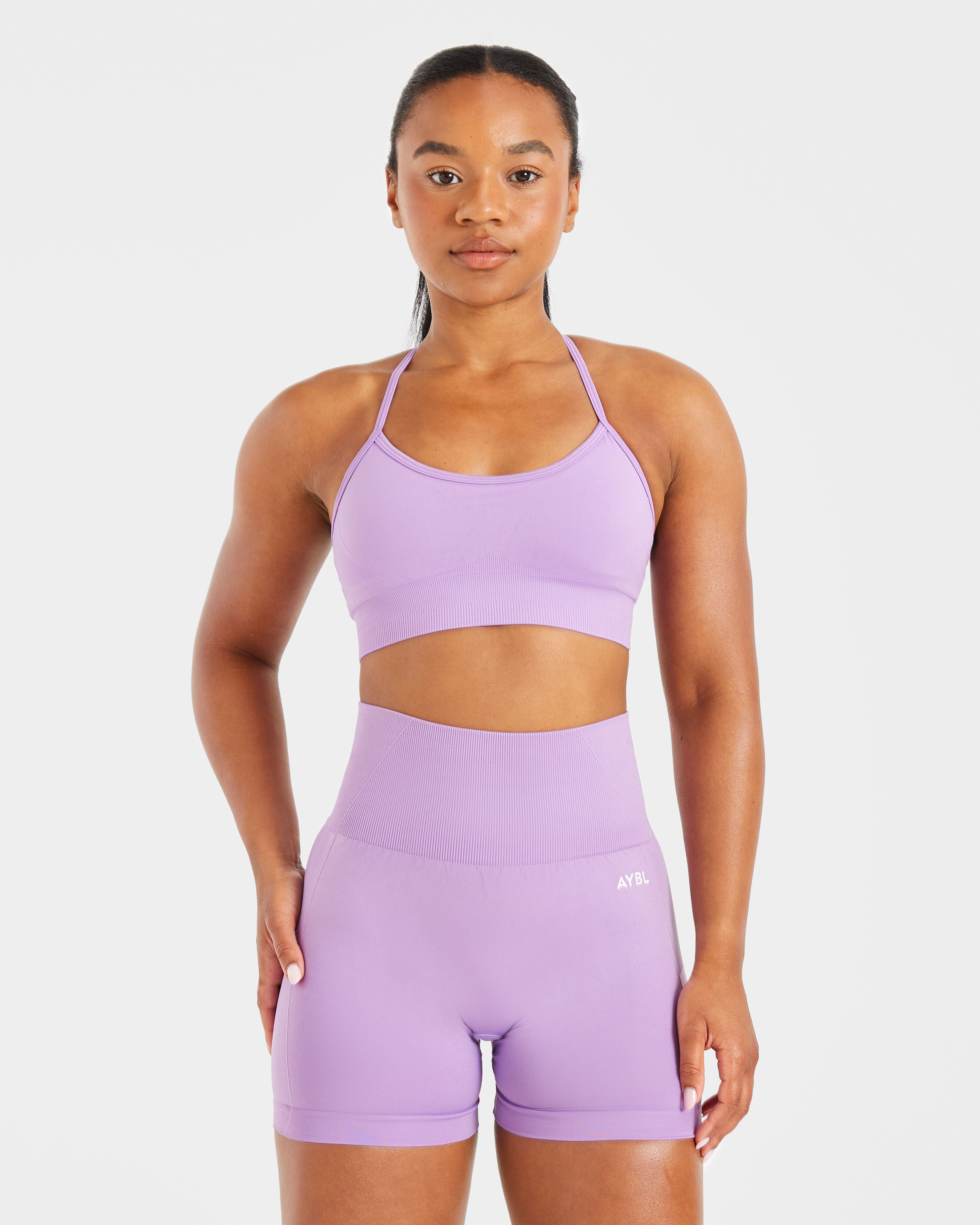 Empower Seamless Sports Bra – Purple Empower Seamless Sports Bra - Purple
