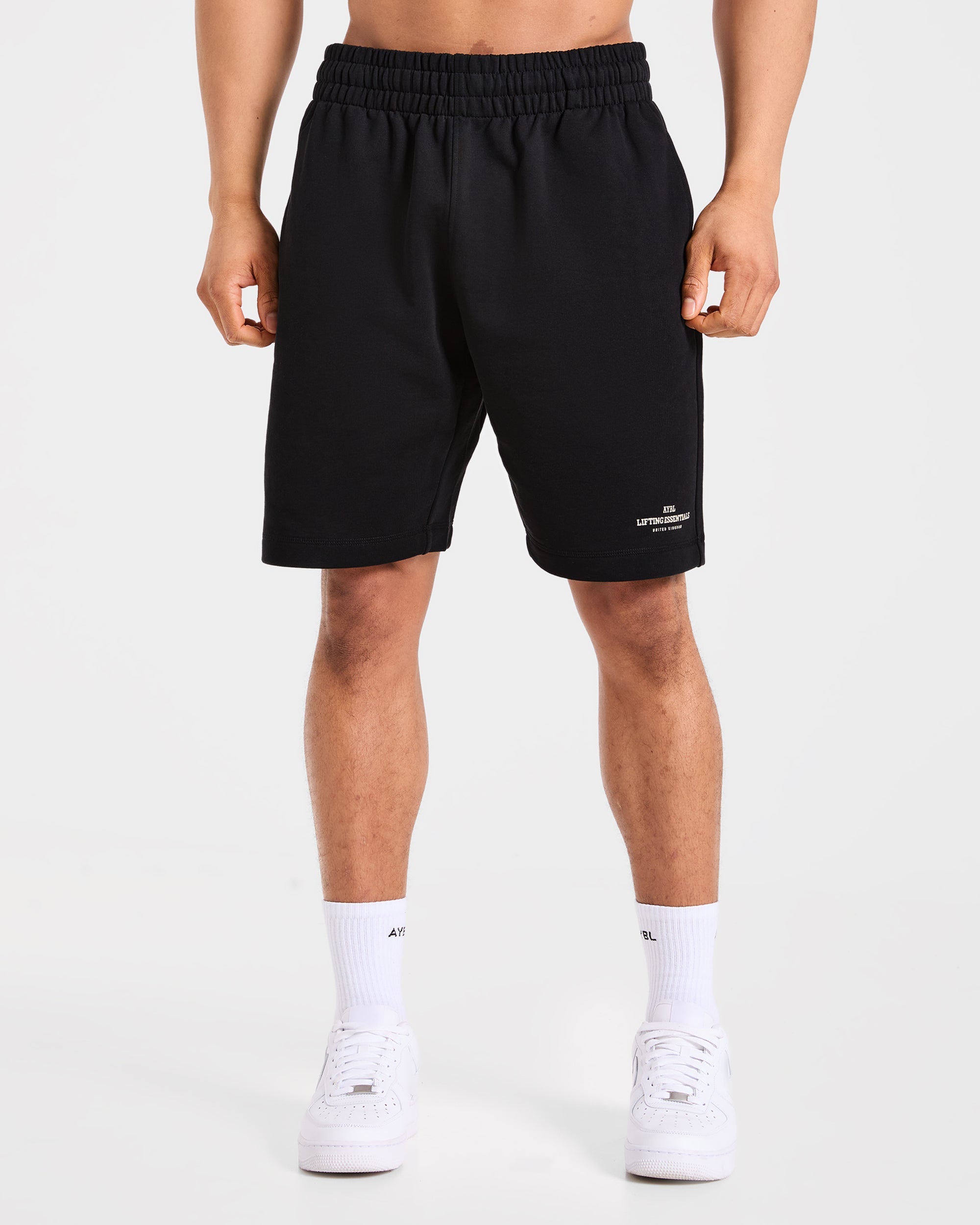 Apex Lifting Essentials Shorts - Black/Cream