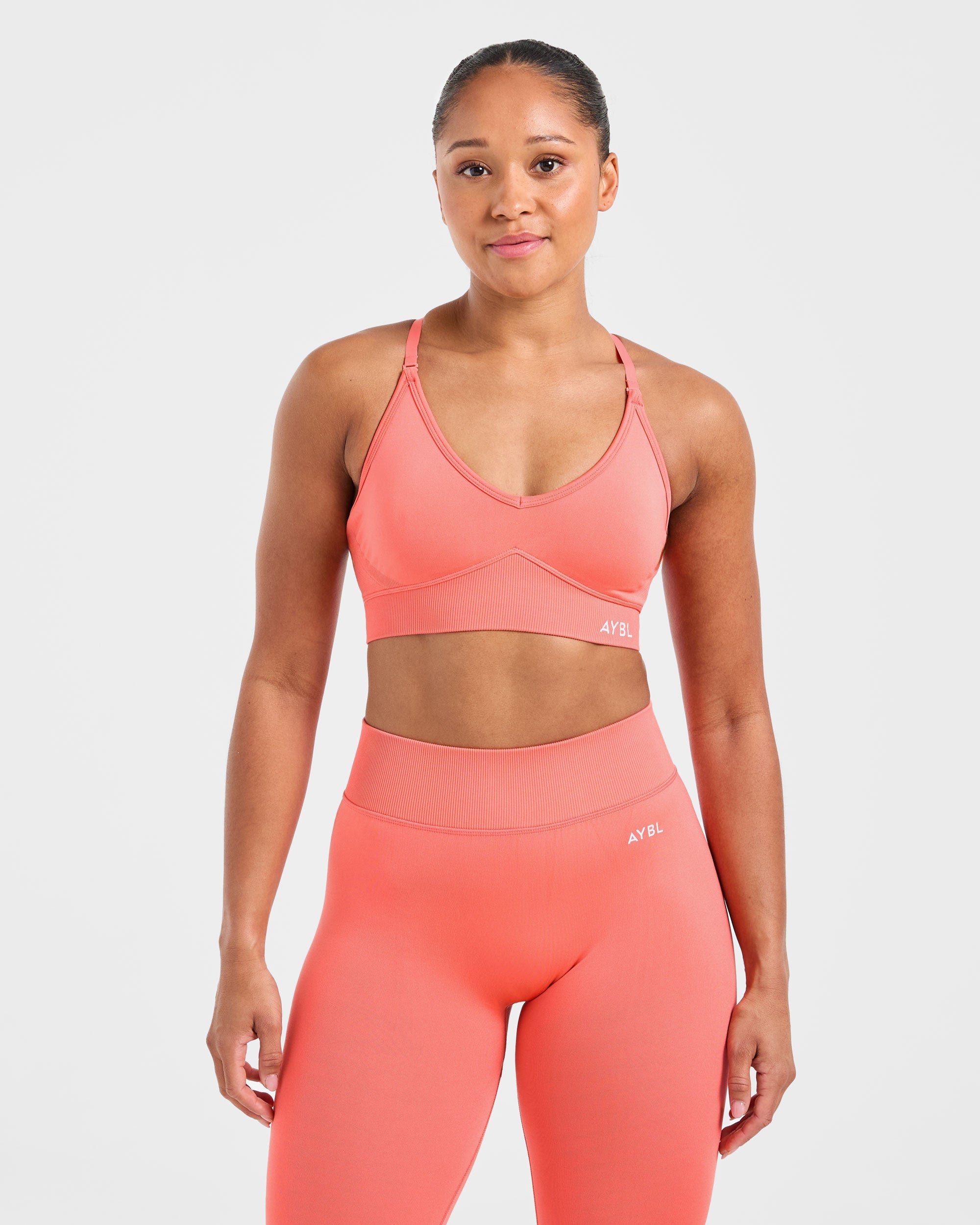Adapt Seamless Sports Bra - Summer Peach