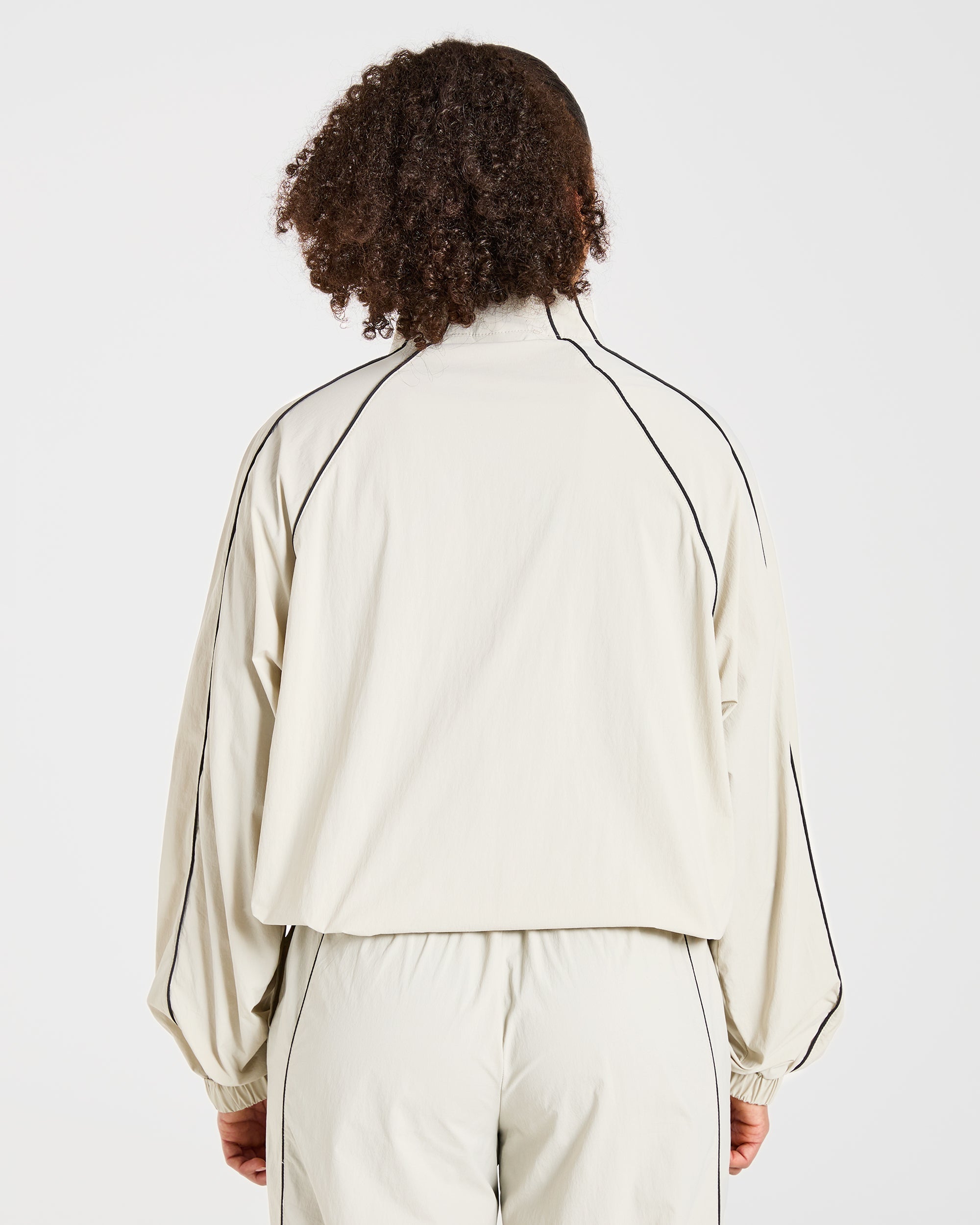 Retro Track Jacket - Off White