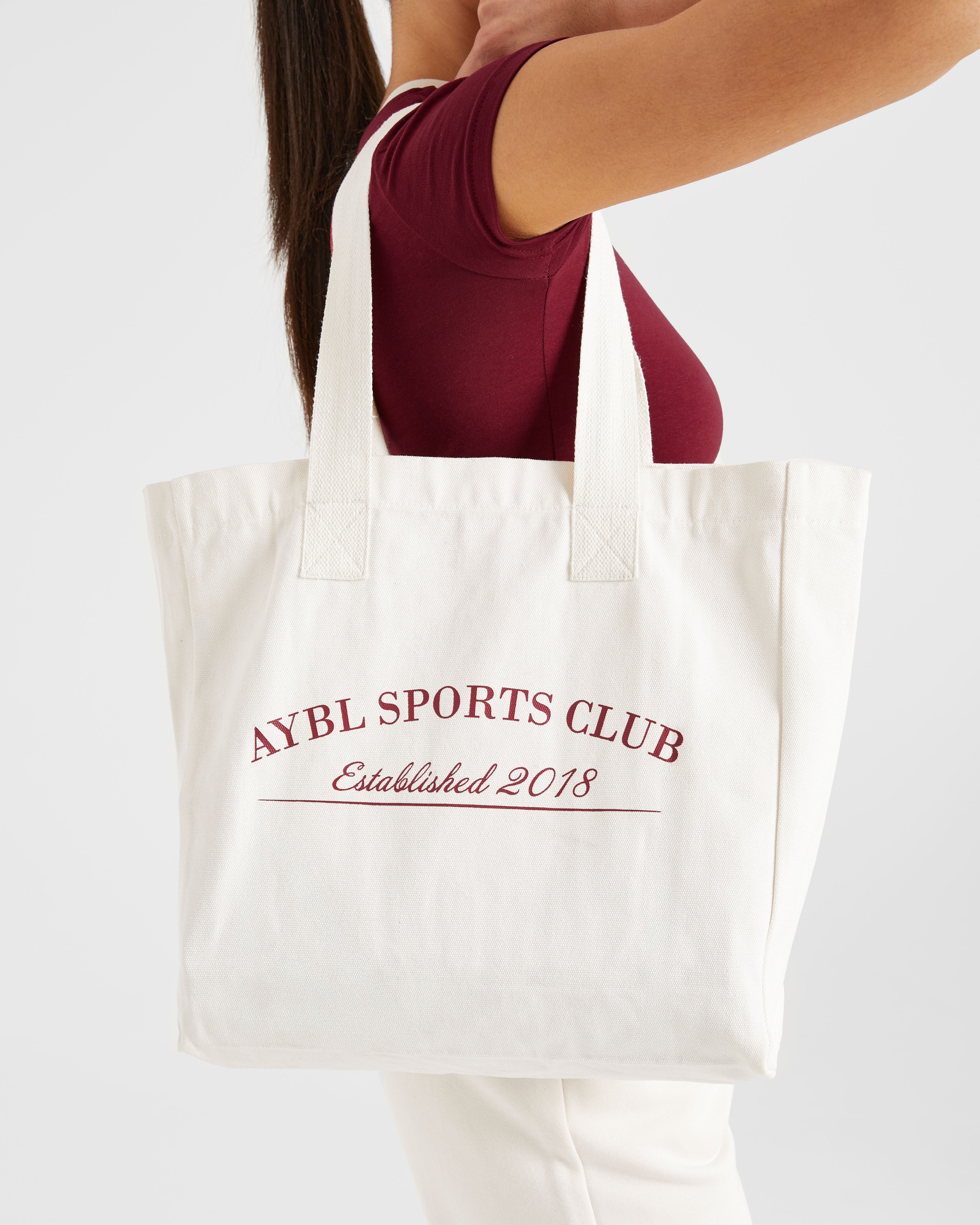 Courtside Tote Bag - Off White