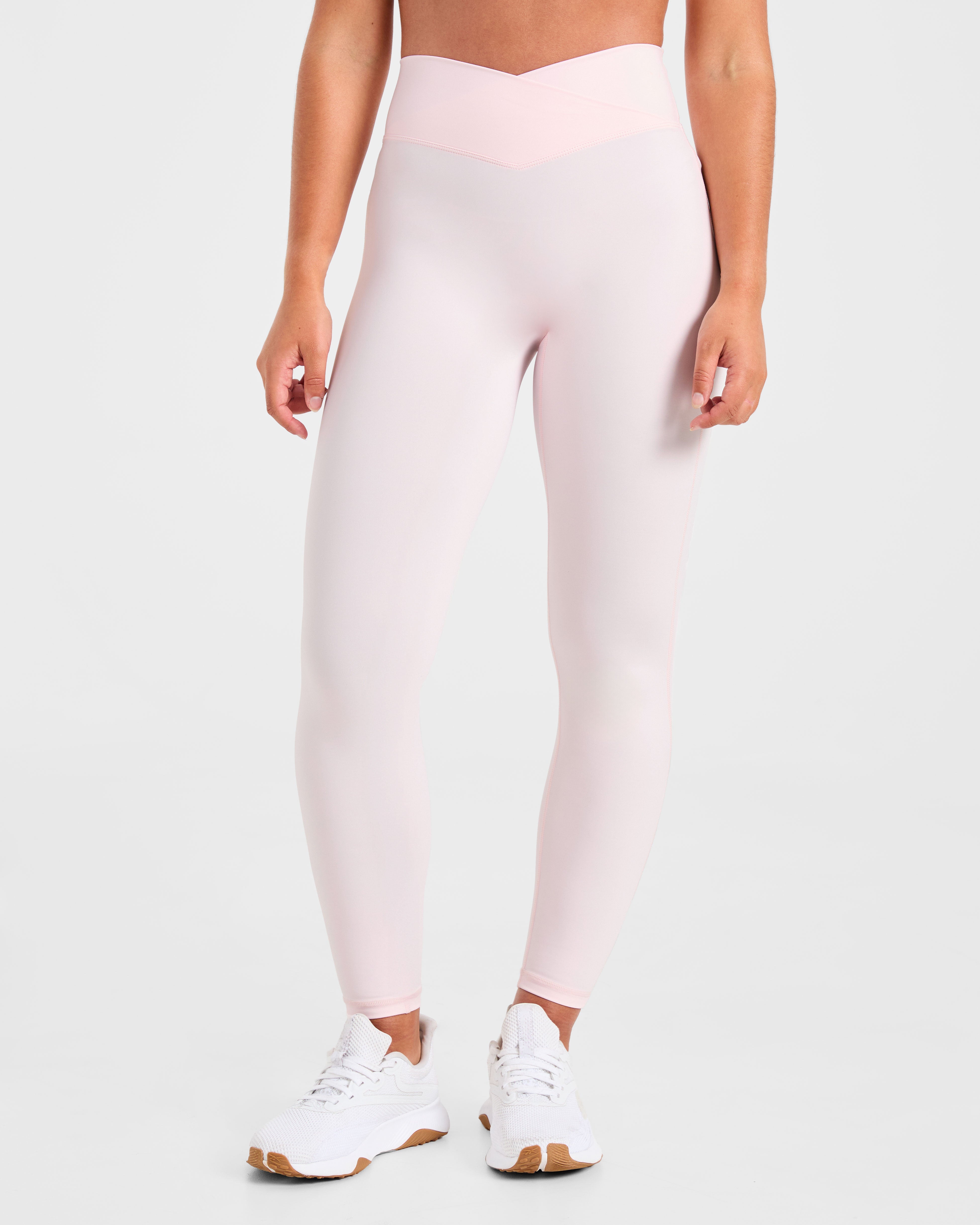 Sculpt Wrap Leggings - Iced Pink