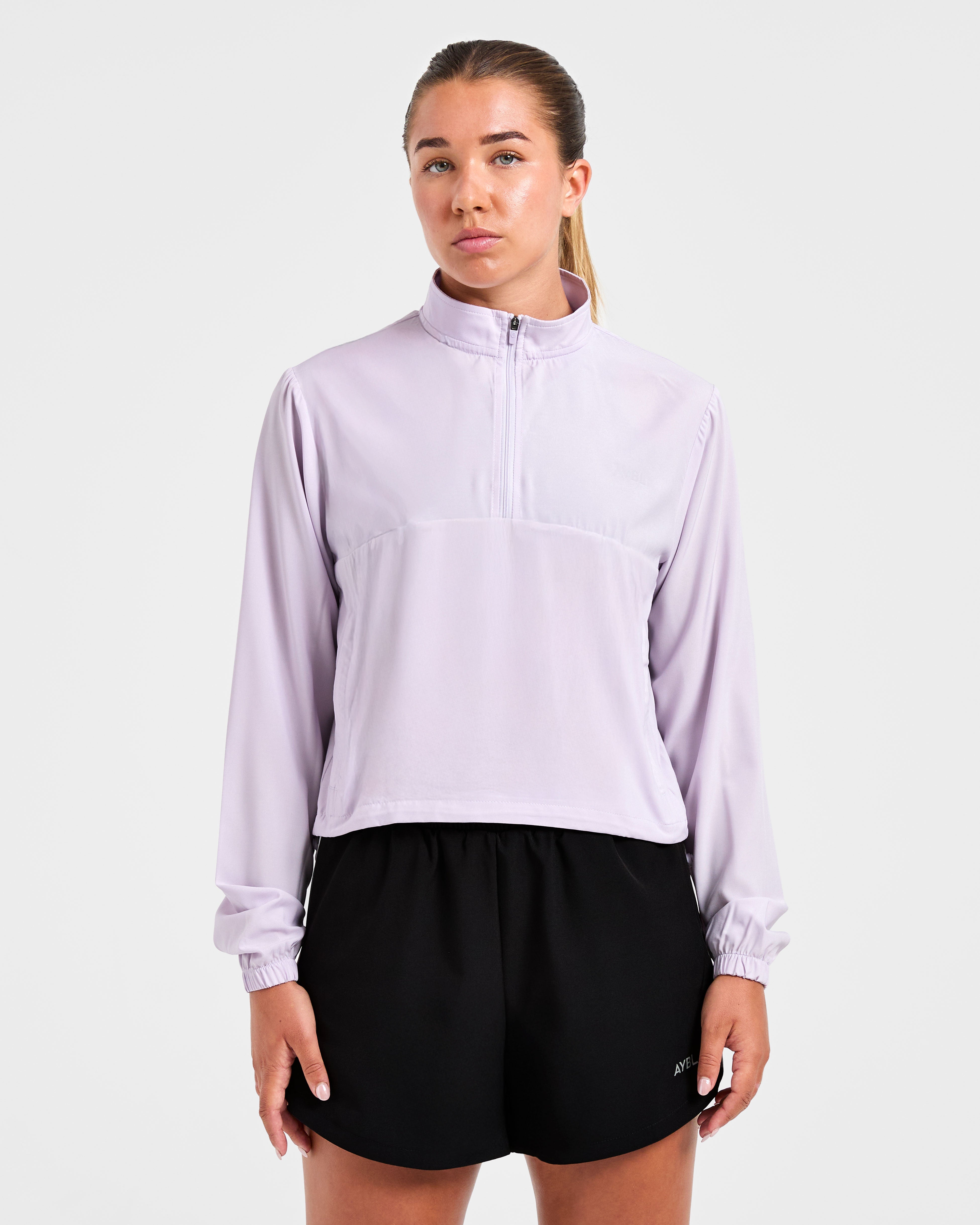 Run 1/2 Zip Jacket - Ice Lilac