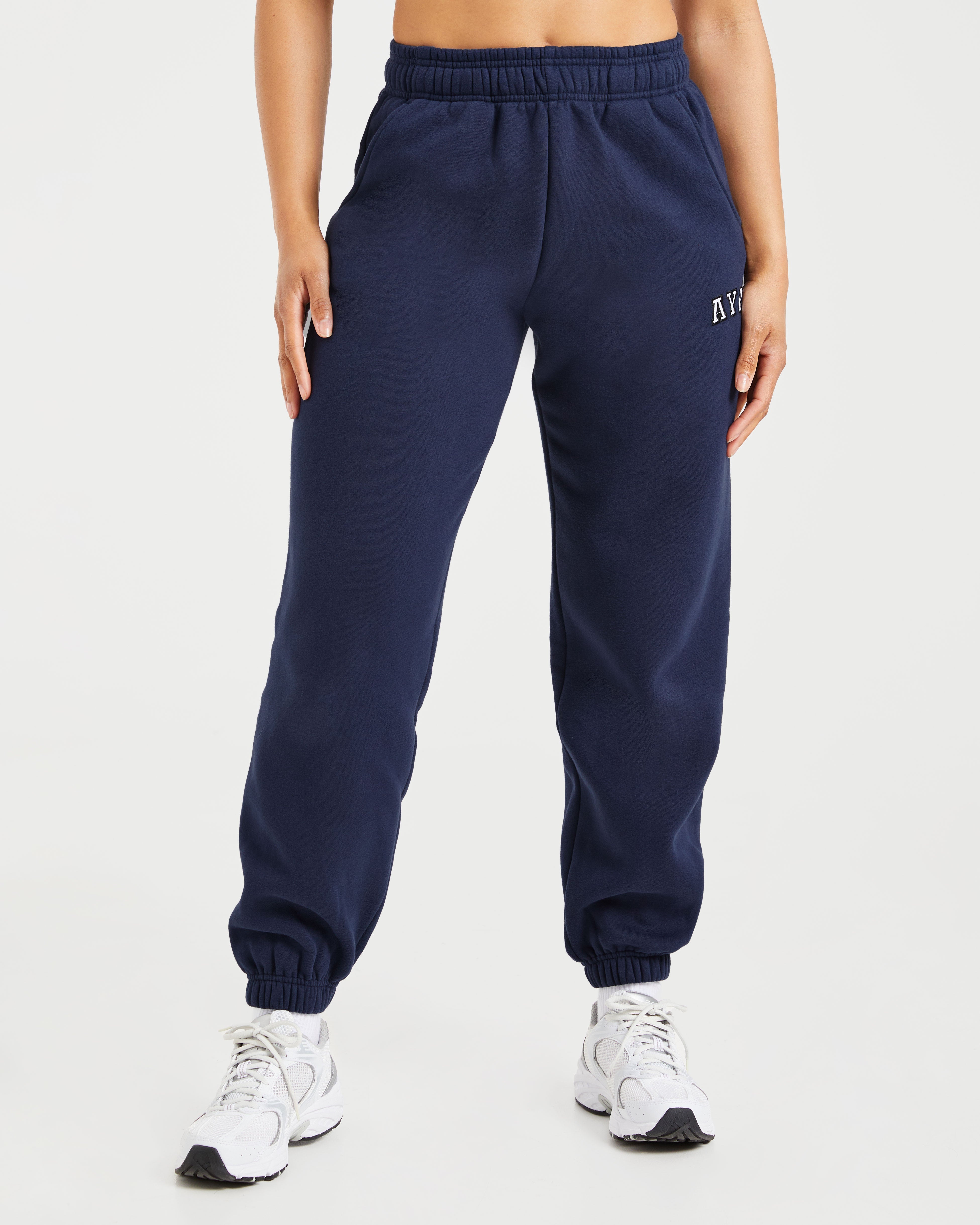 Varsity 2.0 Oversized Joggers – Navy Varsity 2.0 Oversized Joggers - Navy