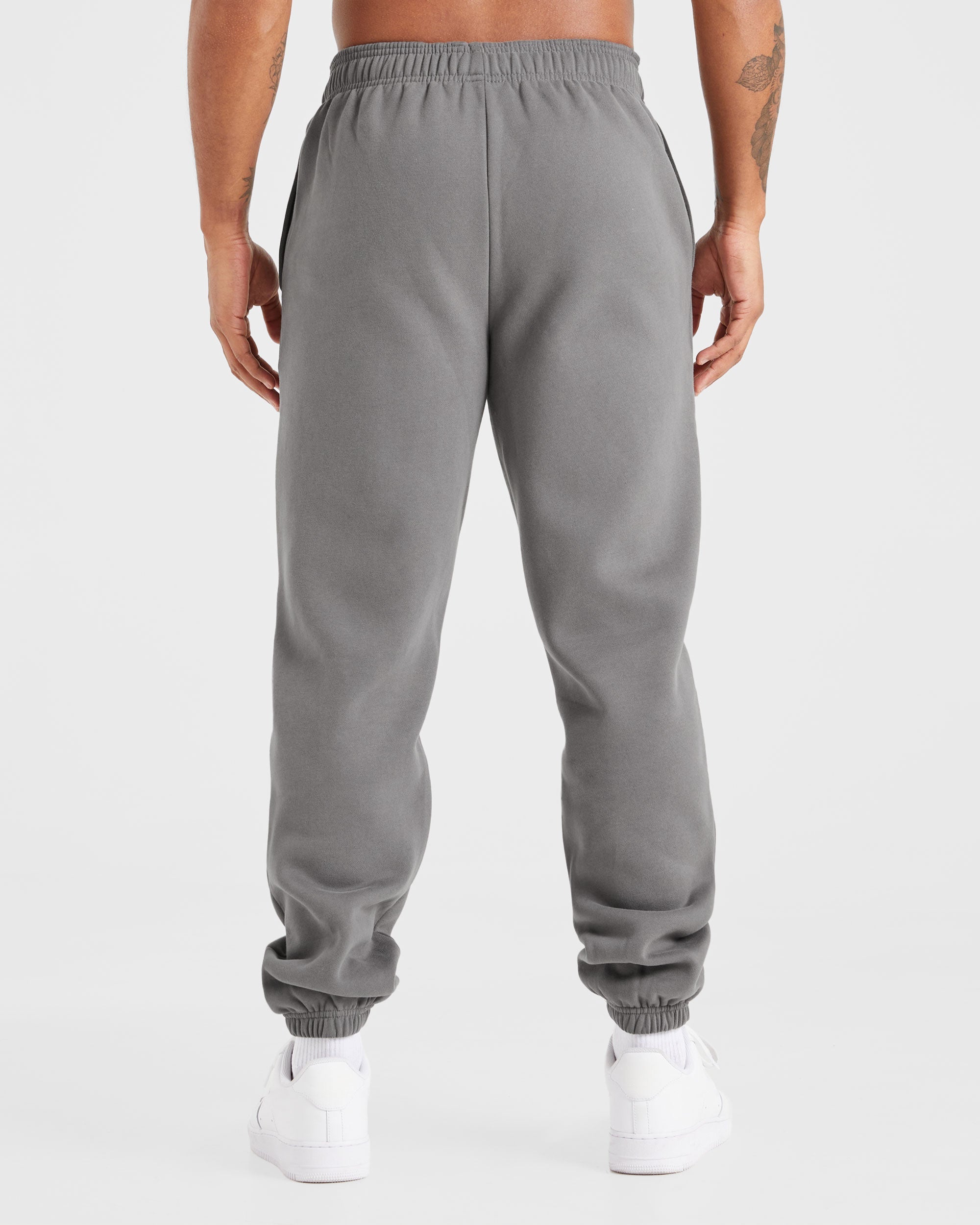 Etched Joggers - Steel Grey