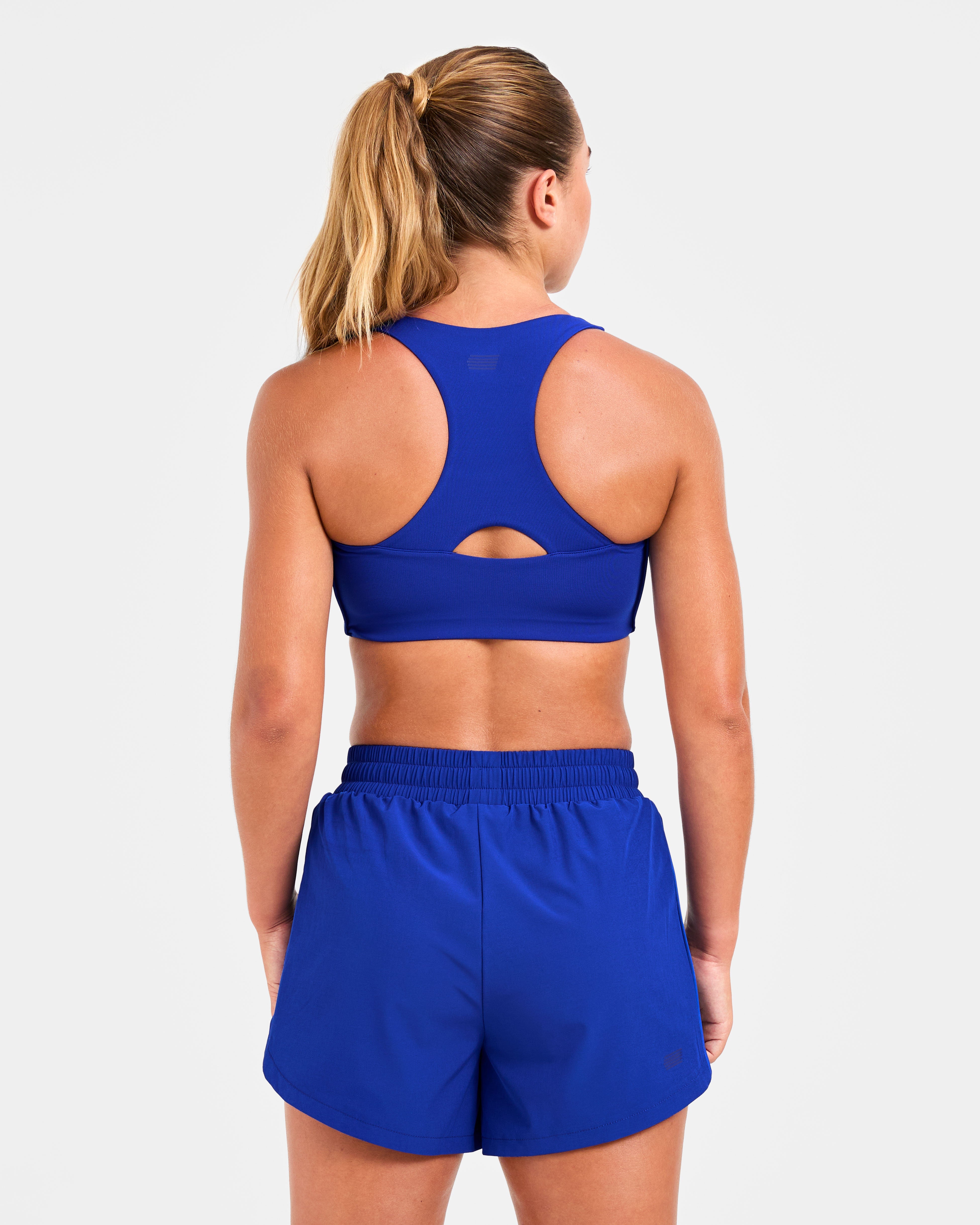 Run Sports Bra - Cobalt