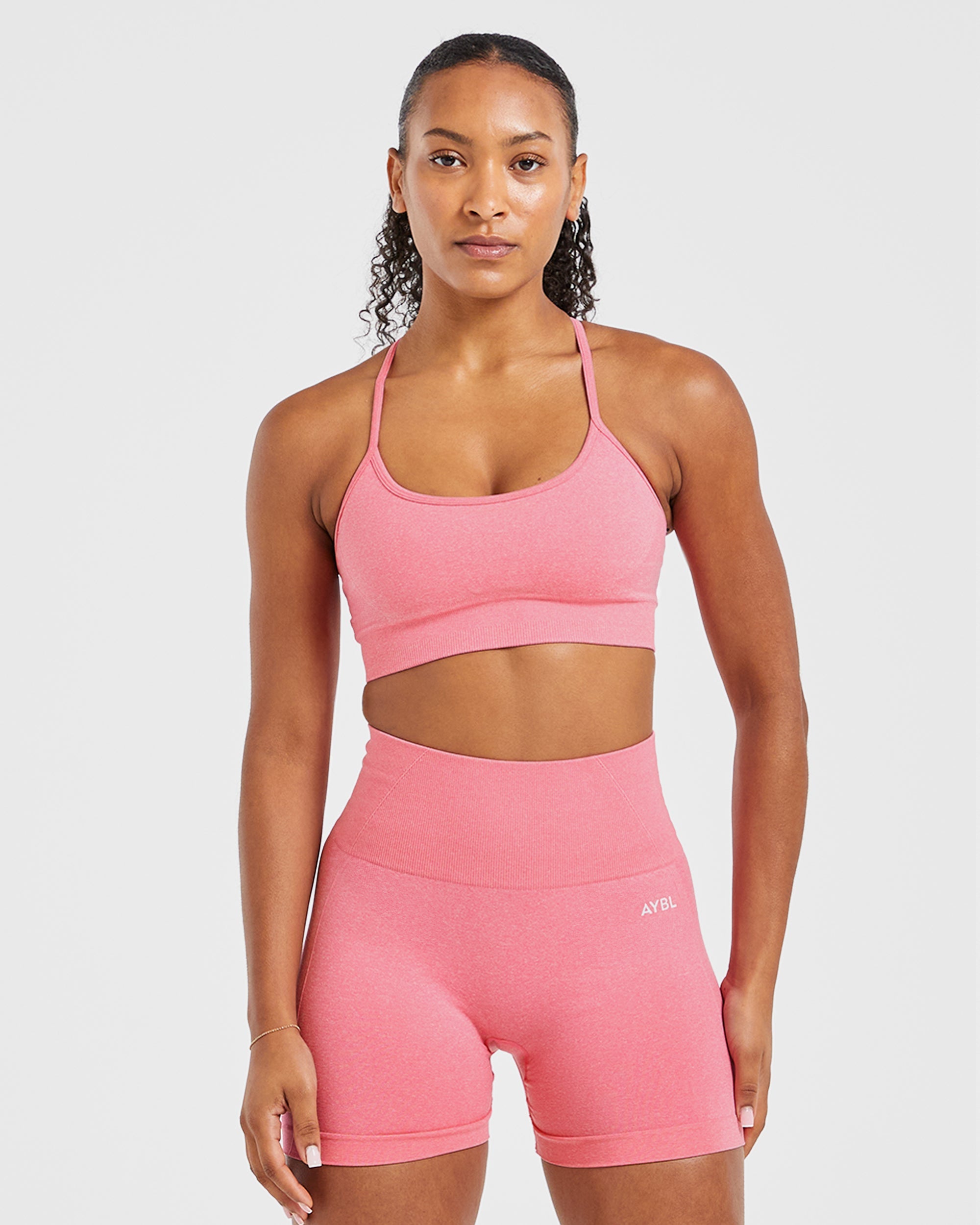 Empower Seamless Sports Bra – Pink Marl Empower Seamless Sports Bra - Pink Marl