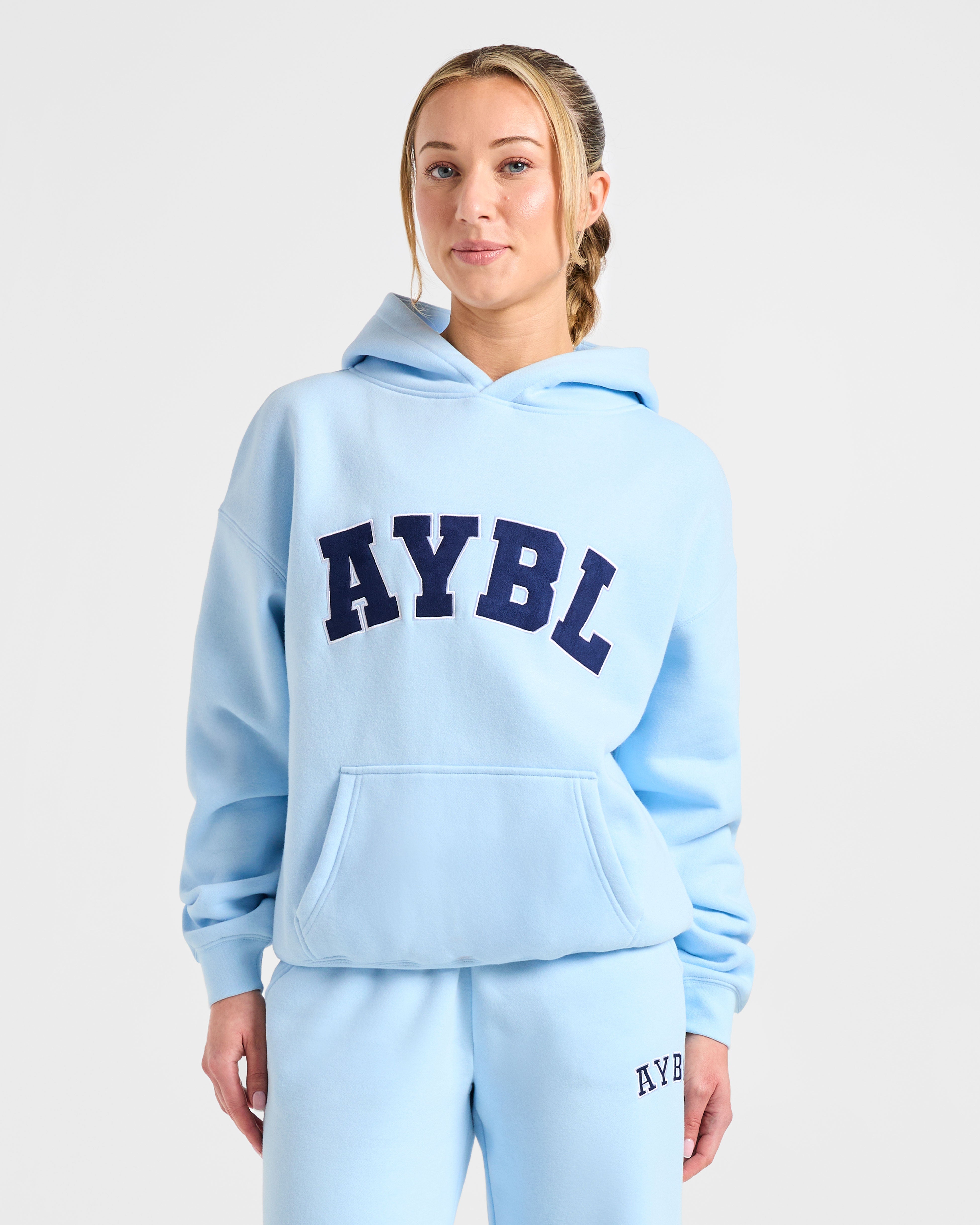 Varsity 2.0 Oversized Hoodie - Blue/Navy