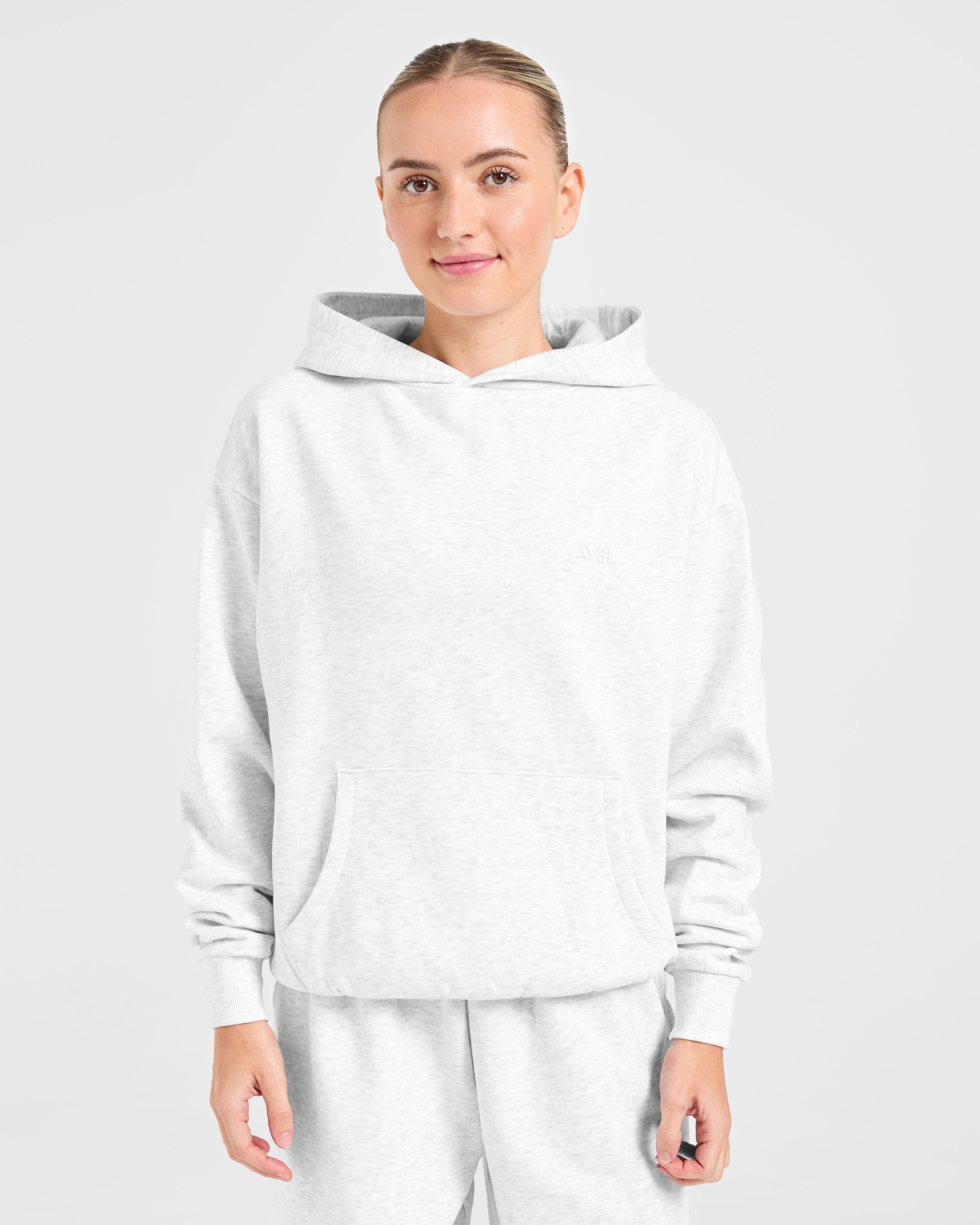 Lifestyle Oversized Hoodie - Heather Grey
